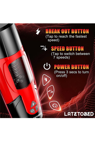 Telio Masturbator With Rotation, Thrusting & Moaning - Automatischer Masturbator 4