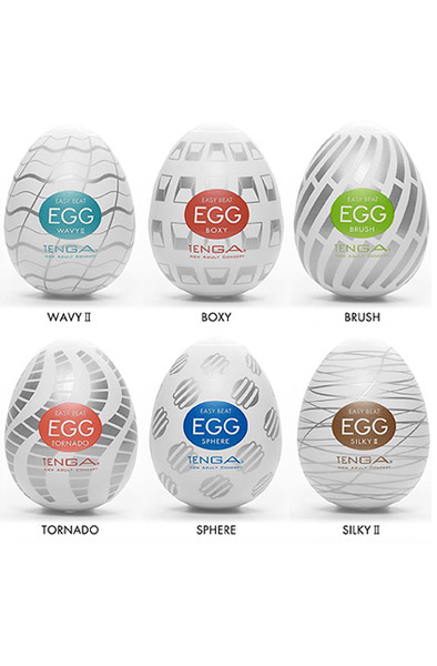 Tenga Easy Beat Egg New Standard 6-pack - Tenga-Ei 2
