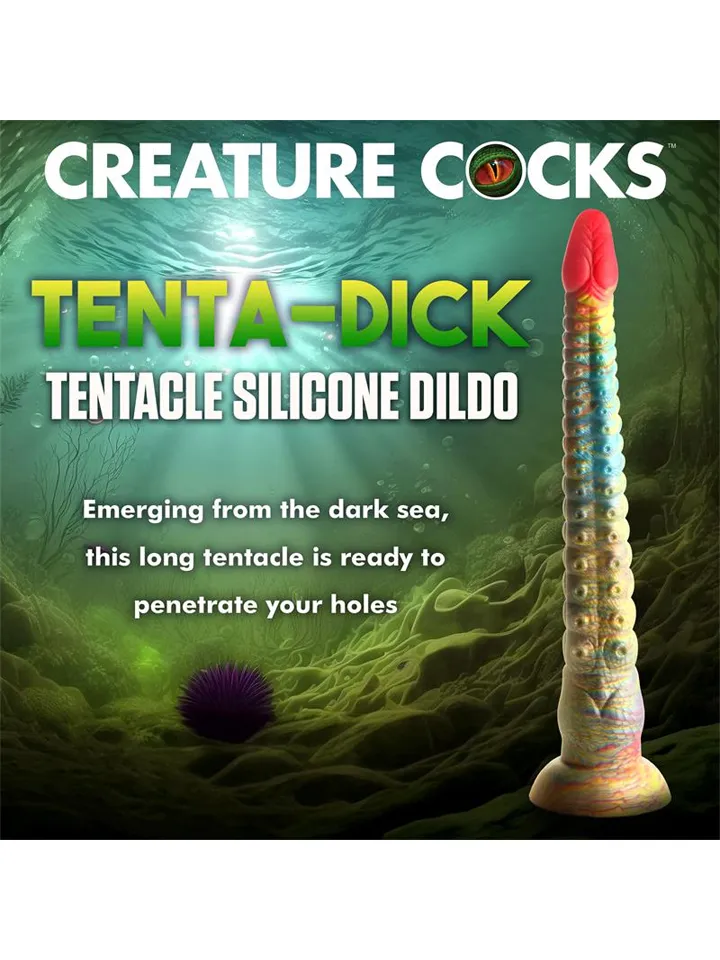 Tenta-Dick Tentacle Silicone Dildo 32 cm - Drachen-Dildo 3 [full]