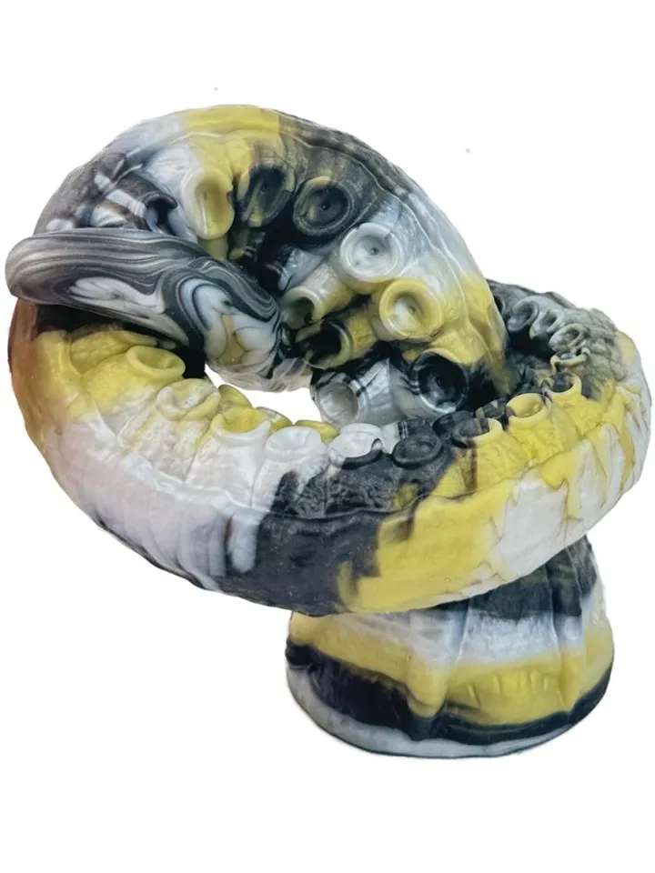 Tentacle Dildo Poolpok Camouflage 50 cm - Drachen-Dildo 2
