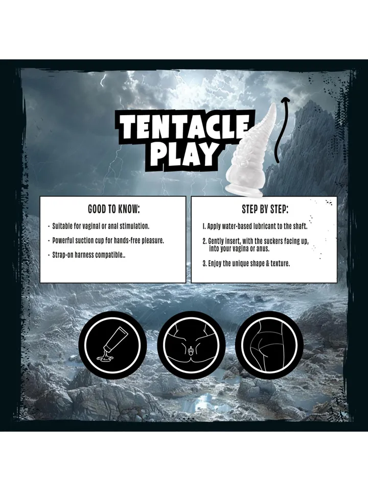 Tentacle Play Jelly-Dildo 22 cm - Monster-Dildo 4 [full]