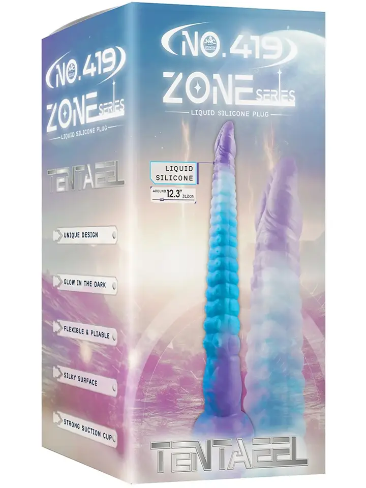 Tentaeel Glow In The Dark Dildo 31,2 cm - Drachen-Dildo 4