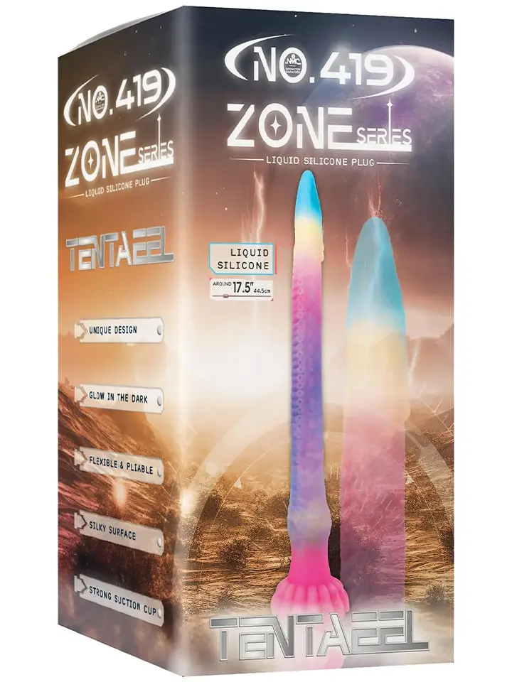 Tentaeel Glow In The Dark Dildo 44,5 cm - Drachen-Dildo 4