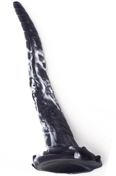 Tentakrux Dildo Black/White 45,5 cm - Drachen-Dildo 3