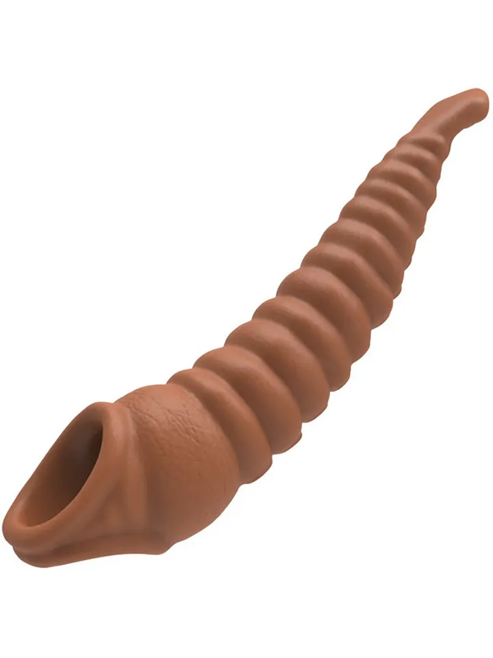 Tentik Vibrating Penis Sleeve 22 cm - Vibrierender Penisverlängerer 3
