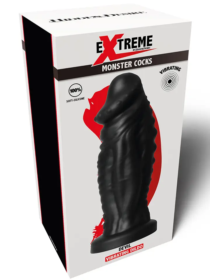 Teuflisch vibrierender Monster-Dildo, 22 cm - Monster-Dildo 5