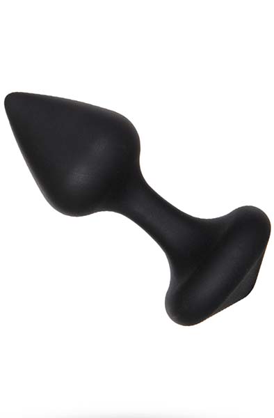 The Best Silicone Beginner Plug Black XS - Analplug 3 [full]