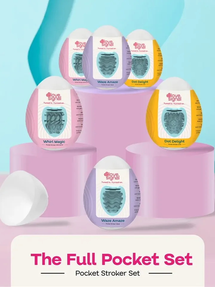 The Full Pocket Stroker Set 6-pack - Tenga-Ei 1 [full]