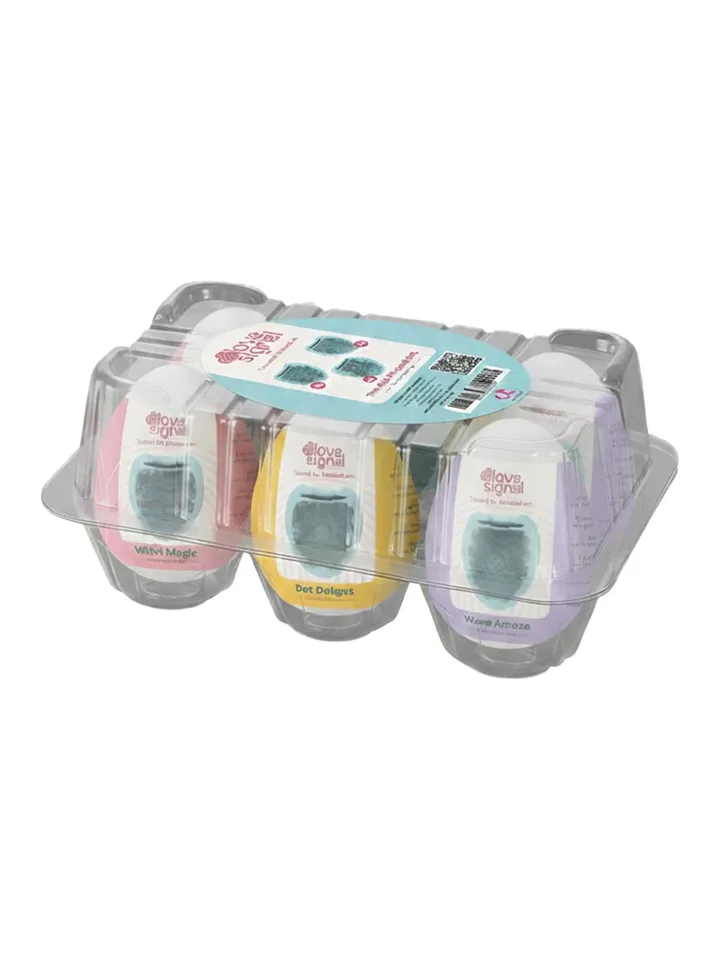 The Full Pocket Stroker Set 6-pack - Tenga-Ei 5 [full]