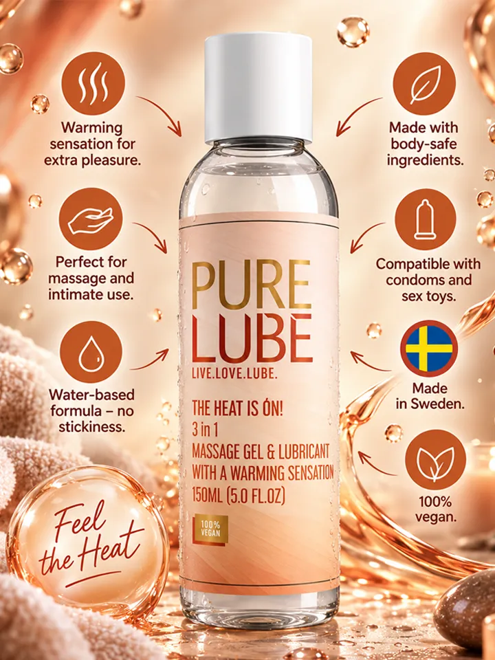 The Heat Is On Gleitgel 3in1 150 ml - Gleitmittel & Massagelotion 1 [full]