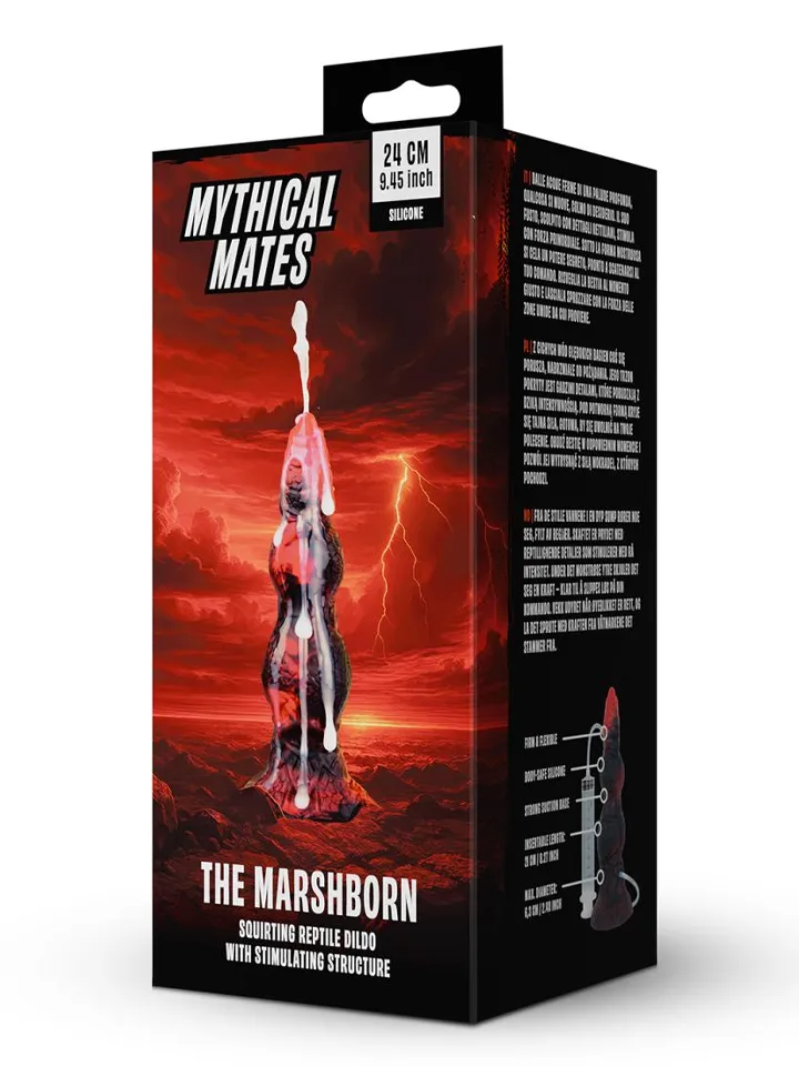 The Marshborn Squirting Reptile Dildo 24 cm - Monster-Dildo 5 [full]