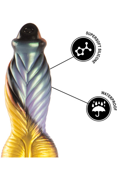 The Resurgence Of Pleasure Dildo Remote 26,5 cm - Monster-Dildo 3