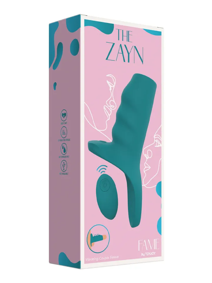 The Zayn Vibrating Couple Sleeve - Vibrierender Penisverlängerer 3 [full]