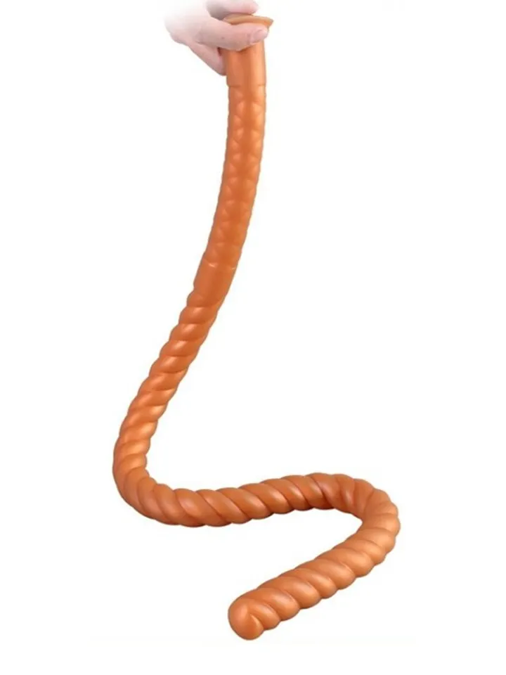 TheAssGasm Langer Gedrehter Dildo 80 cm - Extra langer Anal-Dildo 1 [full]