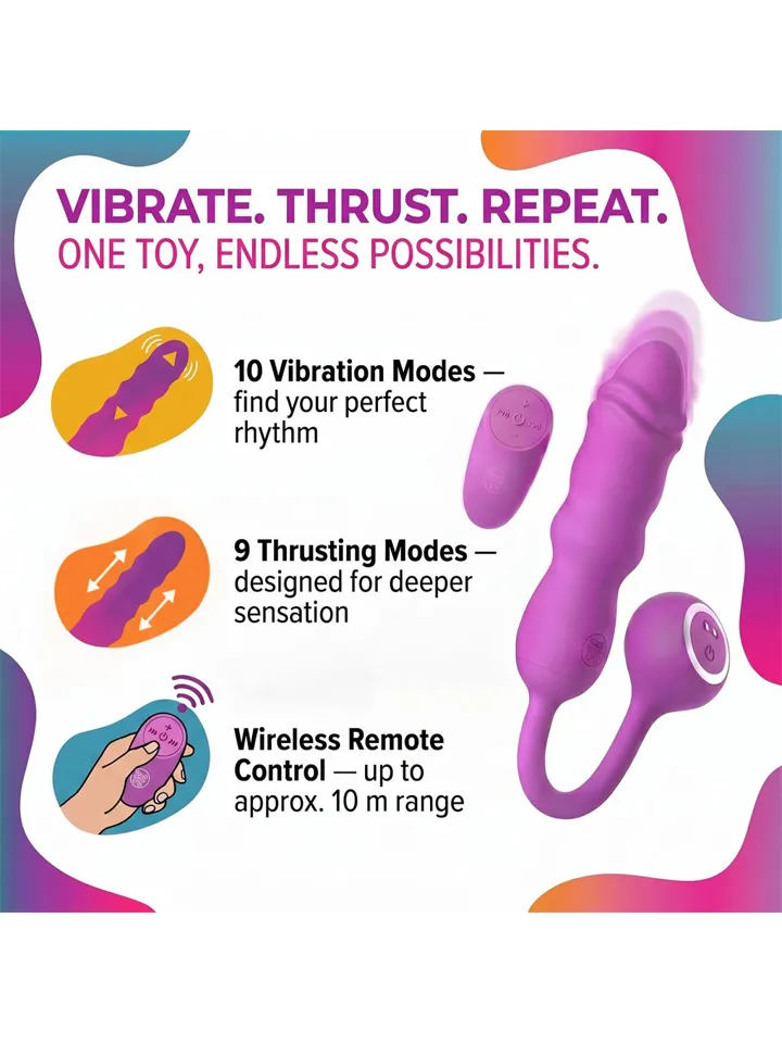Thrusting Bullet With Remote - Kugel-Vibrator 2 [full]