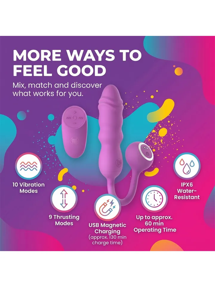 Thrusting Bullet With Remote - Kugel-Vibrator 3 [full]