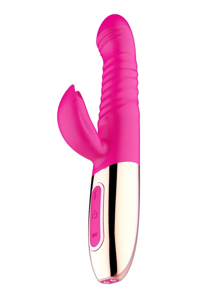 Thrusting & Heating 10 Functions Vibrator - Heizbarer Rabbit-Vibrator 3 [full]