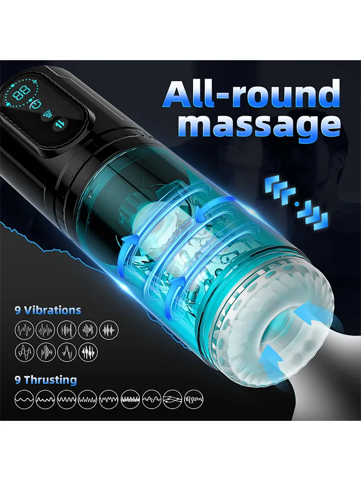 Thrusting & Sucking Masturbator Pump - Automatischer Masturbator 3 [full]