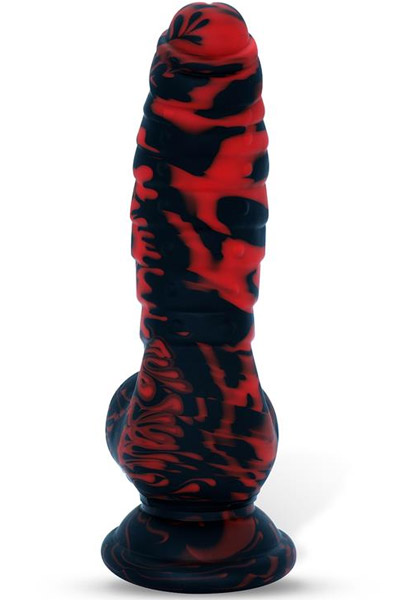 Tigrax Liquid-Silikon-Dildo 17,5 cm - Drachen-Dildo 3