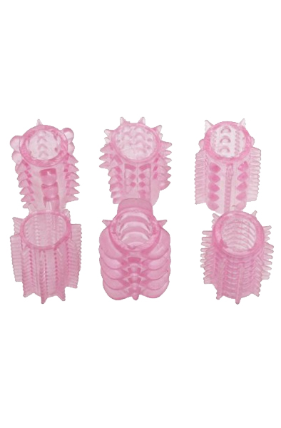 Timeless Flexible Penisringe 6er-Set - Finger-Manschette 2