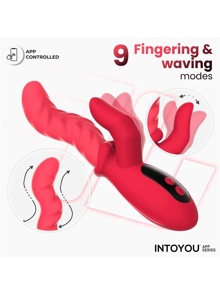 Tingly Vibrator With Finger, Waving & App - App-gesteuerter Kaninchen-Vibrator 2 [full]