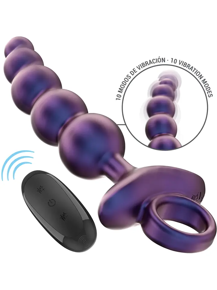 TITO – Vibrations-Analplug mit Fernbedienung - Vibrierender Analplug 4