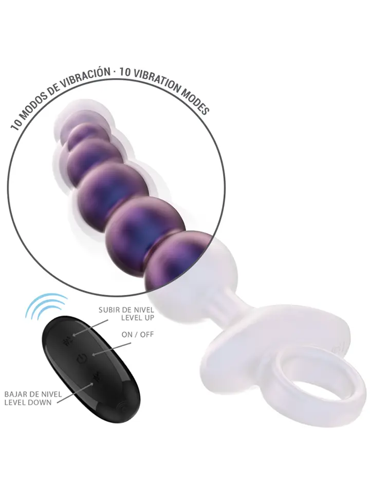 TITO – Vibrations-Analplug mit Fernbedienung - Vibrierender Analplug 5