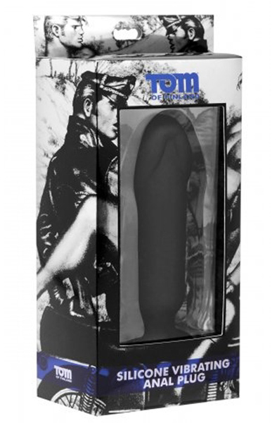 Tom of Finland Medium Vibrating Plug - Vibrierender Analplug 2