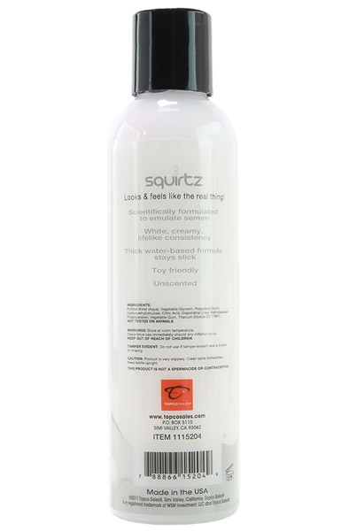 Topco Squirtz Cum Lube 180 ml - Künstliches Sperma 2