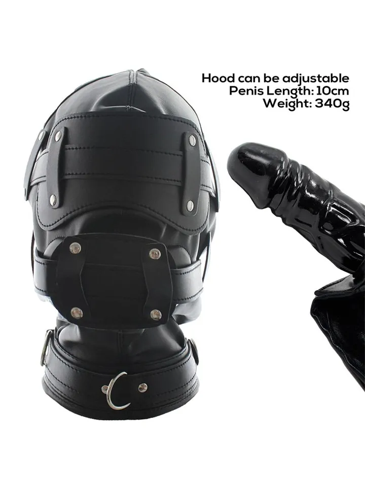 Total Lockdown BDSM Hood - BDSM Maske 3 [full]