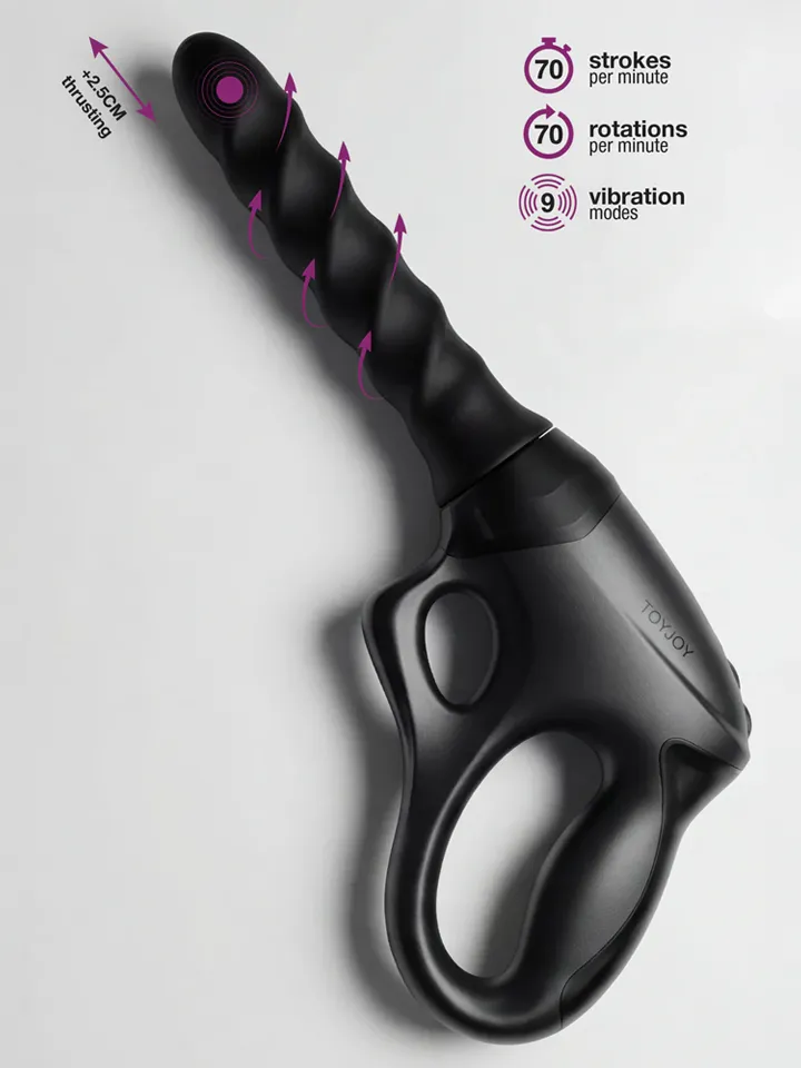 ToyJoy Cadence Fatale PRO+ - Vibrierender Dildo 2 [full]