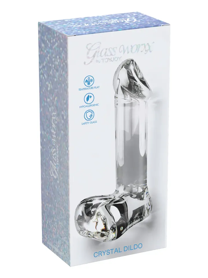 ToyJoy Glass Worxx Crystal Cock 17,5 cm - Glas-Dildo 3 [full]