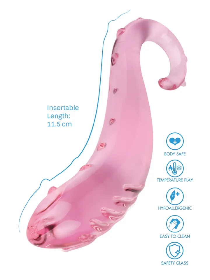 ToyJoy Glass Worxx Sparkle G-Spot Dildo - Glas-Dildo 2 [full]