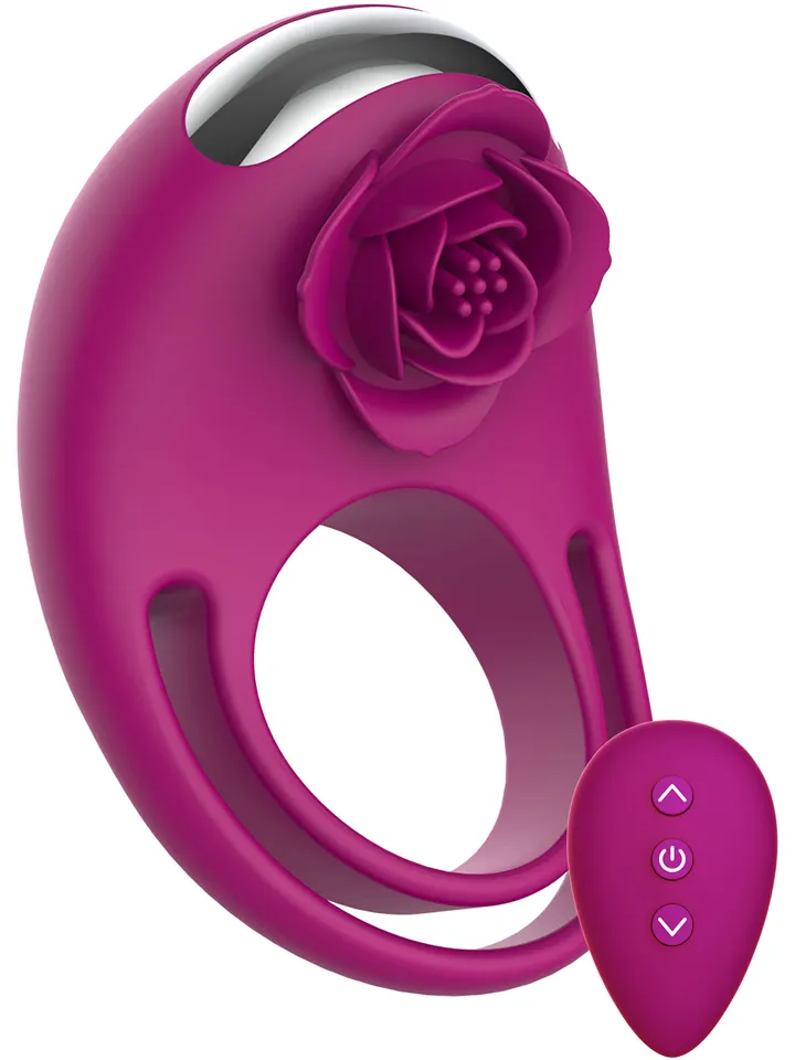 ToyJoy Put A Ring On It C-Ring mit Fernbedienung - Vibrierender Penisring 1