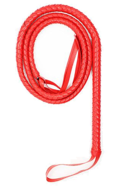 TOYZ4LOVERS Frusta Indy Flog Whip Rot - BDSM Piska 2
