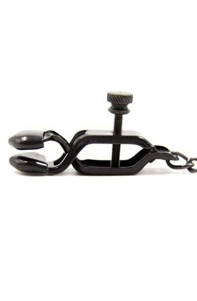 TOYZ4LOVERS Harte Nippelklemmen - Brustklammern mit Kette 2