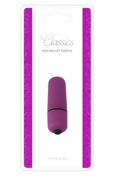 TOYZ4LOVERS Mini Bullet Klassiker Lila - Kugel-Vibrator 3