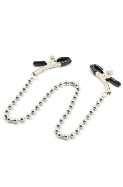 TOYZ4LOVERS Nippelklemmen mit Kette - Brustklammern mit Kette 1
