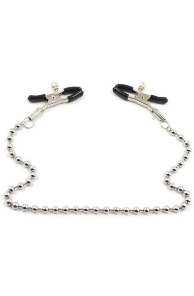 TOYZ4LOVERS Nippelklemmen mit Kette - Brustklammern mit Kette 2