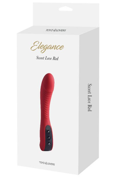 TOYZ4LOVERS Sweet Love Rot 18 cm - G-Punkt-Vibrator 3