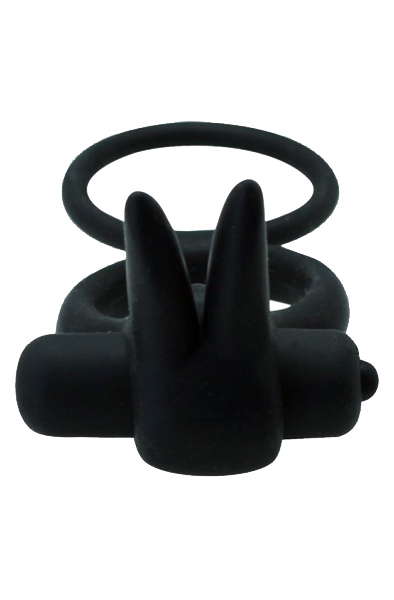TOYZ4LOVERS Timeless Dual Ring Black - Penisring für den Mann 2