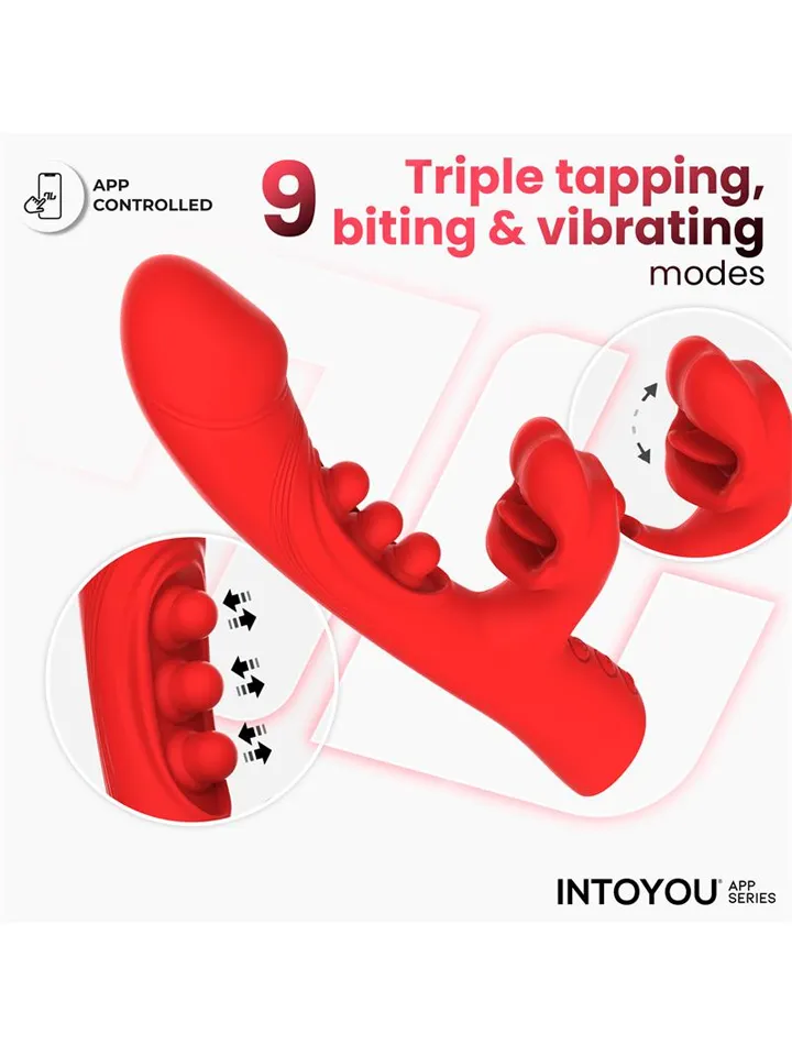 Trixy Vibrator With Tapping, Biting & App - App-gesteuerter Kaninchen-Vibrator 2 [full]