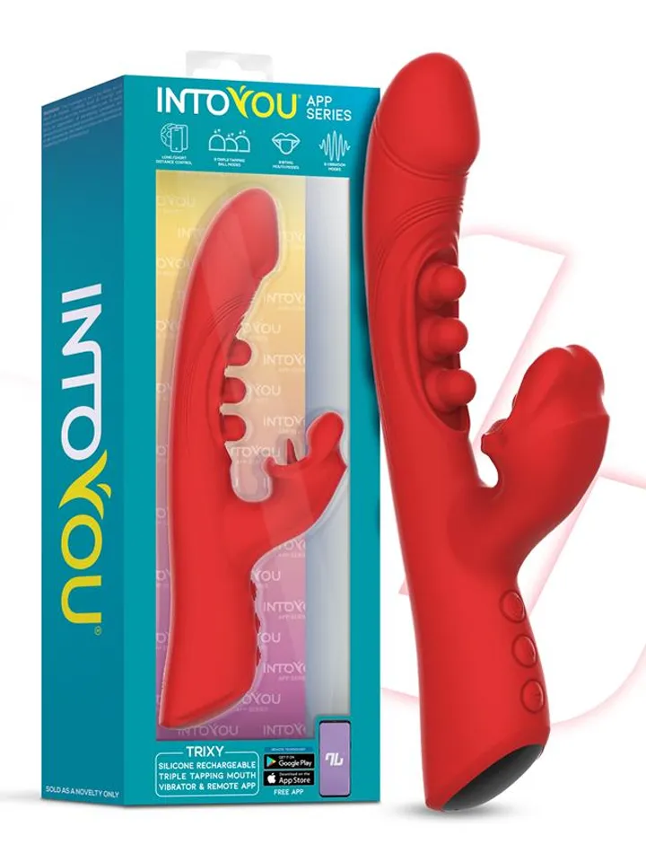 Trixy Vibrator With Tapping, Biting & App - App-gesteuerter Kaninchen-Vibrator 7 [full]