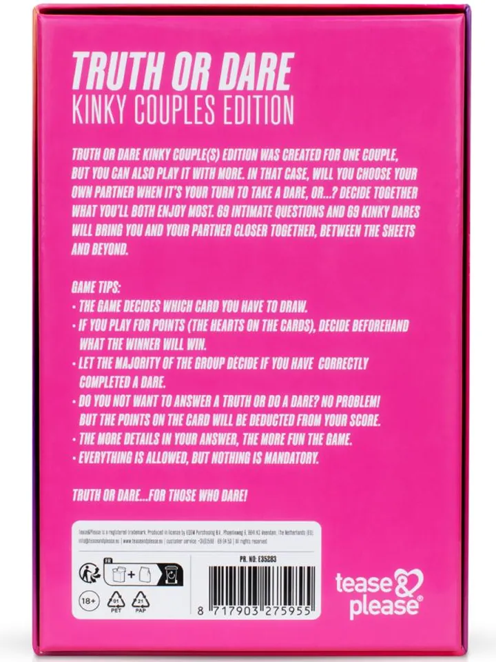 Truth or Dare: Kinky Edition für Paare - Sexspiel 3