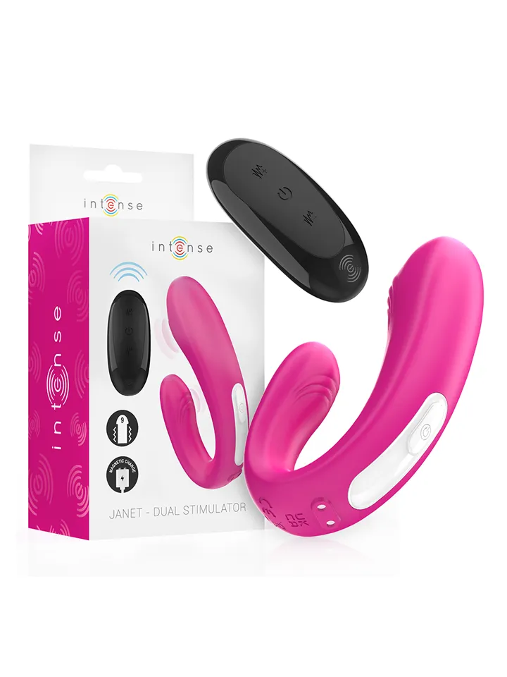 U-shaped Stimulator & Vibrator With Remote Control - Paarvibrator 4 [full]