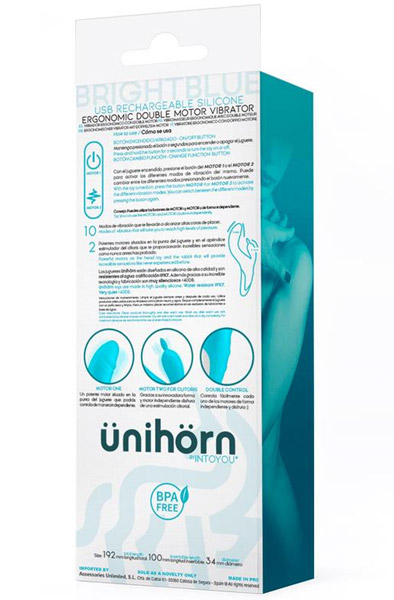 Ünihörn Ergonomic Double Motor Vibrator - Rabbit-Vibrator 4