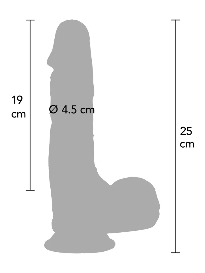 Ultra Realistic Dildo Silicone 25 cm - Realistischer Dildo 2 [full]