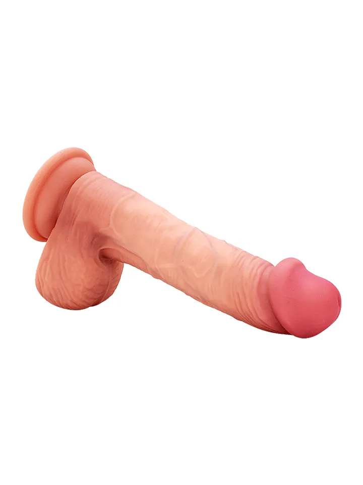Ultra-Realistic Silicone Dildo With Balls 19 cm - Realistischer Dildo 4 [full]