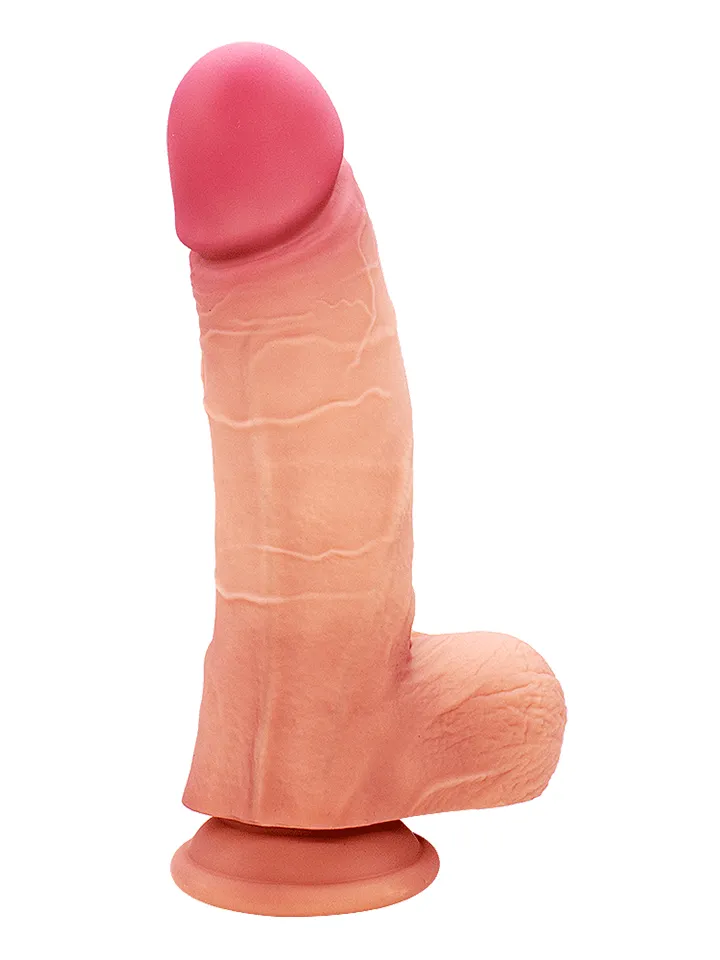 Ultra-Realistic Silicone Dildo With Balls 20 cm - Realistischer Dildo 1 [full]