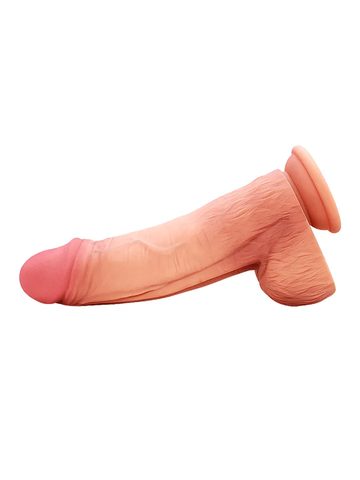 Ultra-Realistic Silicone Dildo With Balls 21,5 cm - Realistischer Dildo 4 [full]